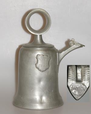 Zürcher Glockenkanne, Manz, Zürich, dat. 1806