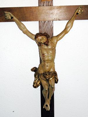 Christus-Korpus, süddeutsche Meisterarbeit