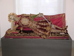 Barockes Reliquiar, sogenannter Katakombenheiliger