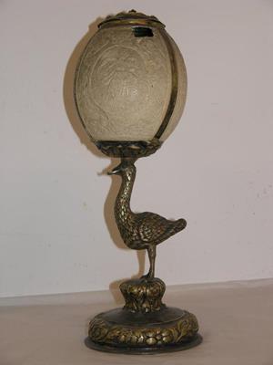 Straussenei-Pokal, Goldschmiedearbeit 17. Jahrhundert